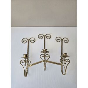 Home Interiors & Gifts Wall Sconce Gold